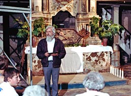 Predigt auf der Baustelle