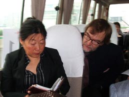 Wei Qian und Peter Jochimsen
